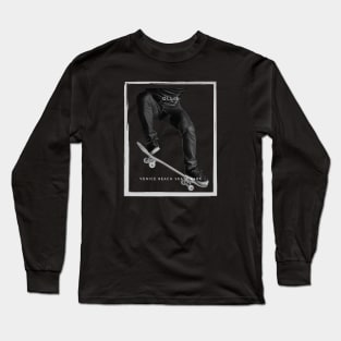 Ollie - Venice Beach Skate Park - Back Long Sleeve T-Shirt